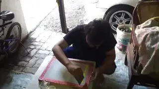 manual screen printing tutorial