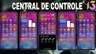 Agora Sim - Nova CENTRAL de CONTROLE - Miui 13 - System Ui Plugin - Nova Atualização 🔥🔥🔥