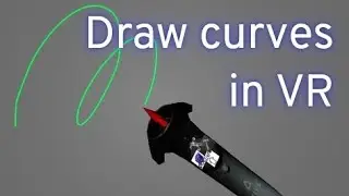 【Modeling inVR】 The Pencil Curve Tool
