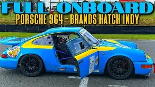 Onboard - Porsche 964 - Brands Hatch Indy - Bernie's V8s Speedfest - 8/6/24