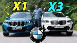 BMW X1 vs X3 — сравнение | BMW X1 vs X3 comparison review