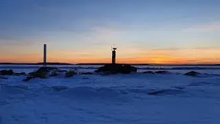 Along the ice to the geocache