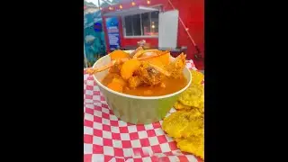 Sabroso Sancocho Langosta 🔥🦞 Fresquesito Pesca del Dia 🎣🚚 Food Truck Pescadores 🇵🇷 Hermoso y Todo Pe