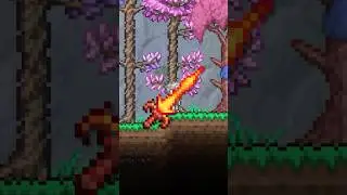 🔥The Fiery Greatsword! 🔥#terraria #terrariatips #gaming  #terrariagameplay #terrariapc