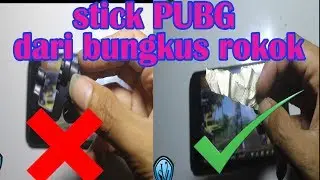 Cara Membuat Fire button - L1 R1 Trigger  Dari Bungkus Rokok| Cocok Buat Main PUBG dan ROS
