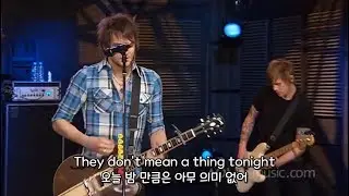 보이즈 라이크 걸즈(Boys Like Girls)의 The Great Escape 라이브 [한글 자막]