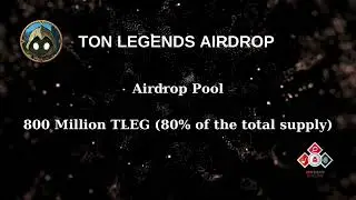 🕵🏻‍♂️ Ton Legends #Airdrop | Airdrop Pool: 🏆 800M TLEG (80% of the total supply) #airdrop #bitcoin