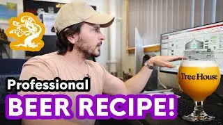 Designing a beer recipe at Tree House!
