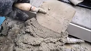 Компенсационный шов на отмостке