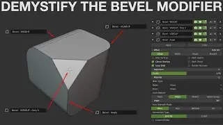 Demystify the Bevel Modifier on Blender 2 82