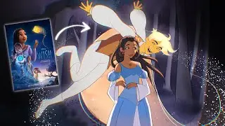 What Disney's Wish Could've Been (redesign, speedpaint, commentary)