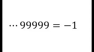 Introduction to 10-adic numbers.