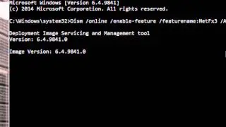Installing dot NET on Windows 10 from command line