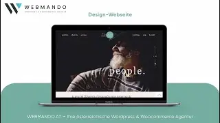 Fotografie Webseite mit Webshop
