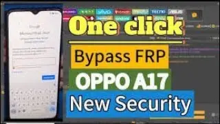 Oppo A17 frp UnlockTool
