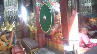 Secret video from budhist temple in Ulaanbaatar, Mongolia