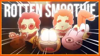 Rotten Smoothie but It's Garfield | Fnf Animation (Lyrics part)