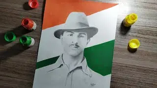 Shaheed Bhagat Singh Drawing 🇮🇳🇮🇳