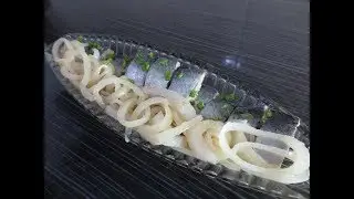 Селедка маринованная в горчичном соусе.Селедка в горчичном соусе