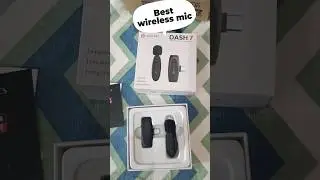 Portronic Dash 7 Wireless Microphone 🔥 #shortsfeed #portronics #wirelessmicrophone #wirelessmic #yt