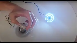 Generator using magnet - AC generator vs 9W bulb