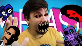 The Rappers (FNF/Sonic.EXE [The Fighters but Mr Beast sings it]Alternative Triple Trouble)