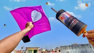 Manjha Testing | Kite Cutting With New Manjha | Holi Kite Fighting