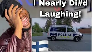 Reacting To Funny Finnish Police Videos (Animals and Bicyclist)