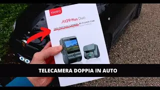 Migliore DASH CAM AUTO DOPPIA con GPS su Amazon 🚗 | VIOFO A129 Plus Duo