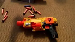 Nerf Gun N-Strike Barricade RV-10 Teardown and Repair