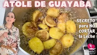 💛How to make Guava Atole with Milk