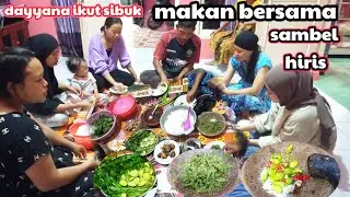 udah lama gak paciweh makan malam bersama mamah Anggi