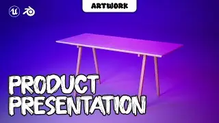 Unreal engine 5 Product Presentation | SIMPLE DESK | Render