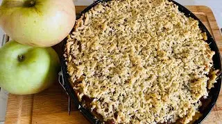 **POSTRE DE MANZANA**Con muchas Manzanas pero con poca Masa