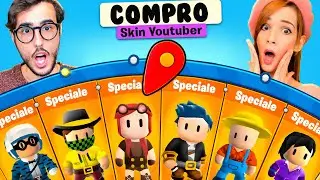 COMPRO LE SKIN SPECIALI DEGLI YOUTUBERS SU STUMBLE GUYS!
