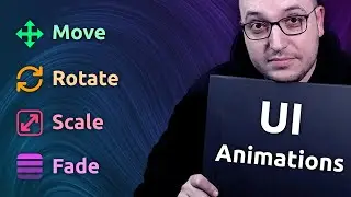 How to create UI animations - UI Animator - How to create a UI in Unity - Part 3 - Doozy UI Manager