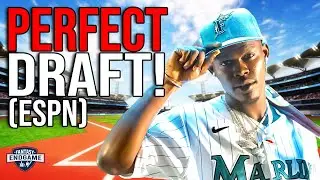 PERFECT DRAFT! Top Targets in ESPN for Each Round in 2024 Fantasy Baseball Drafts