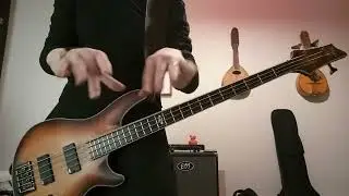 "Rain on the Graves" Bruce Dickinson bass cover