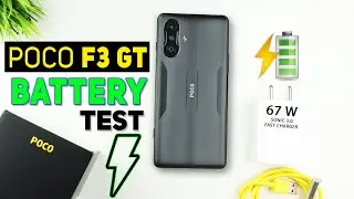 Poco F3 GT Battery Review Malayalam | Charging & Battery Drain Test