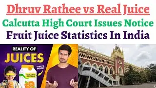 Dhruv Rathee vs Dabur's REAL Juice in Kolkata High Court - Fruit Juice Market in India Statistics...