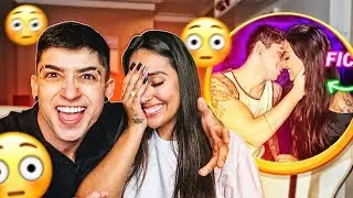 REACTING TO OUR FIRST VIDEO!! *why was I like this?* 😳