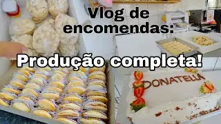 Vlog das Encomendas/ Como Produzo e Entrega Salgado e Bolo para os meus clientes!