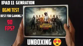 iPad 11 generation unboxing 😍 bgmi / PUBG Test iPad 11 gen a16 #ipad11thgen
