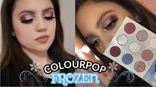 COLOURPOP FROZEN 2 COLLECTION | REVIEW + TUTORIAL