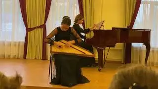Пьеса в латиноамериканских ритмах В.Маляров. Отчетный концерт #гусли