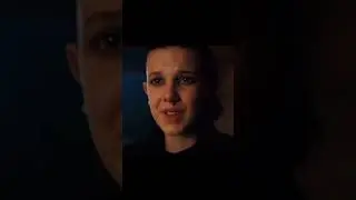 Mike + Eleven looking at each other #strangerthings