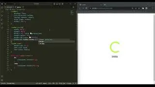 Loader animation using HTML and CSS only