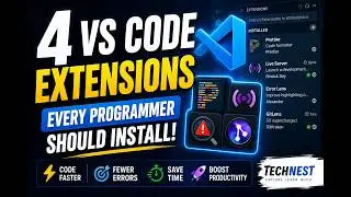 4 VS Code Extensions Every Programmer Should Install