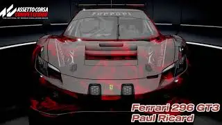 ACC Setup Guide: Ferrari 296 GT3 Stable Race Setup - Paul Ricard