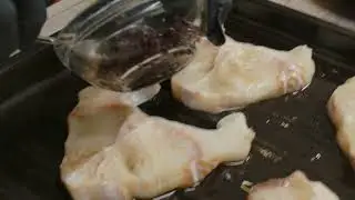 Baked Cod with European Corinthian black raisins - IND